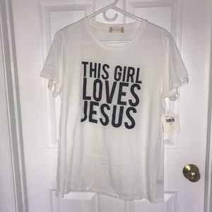 Altar’d state this girl loves Jesus Tee shirt